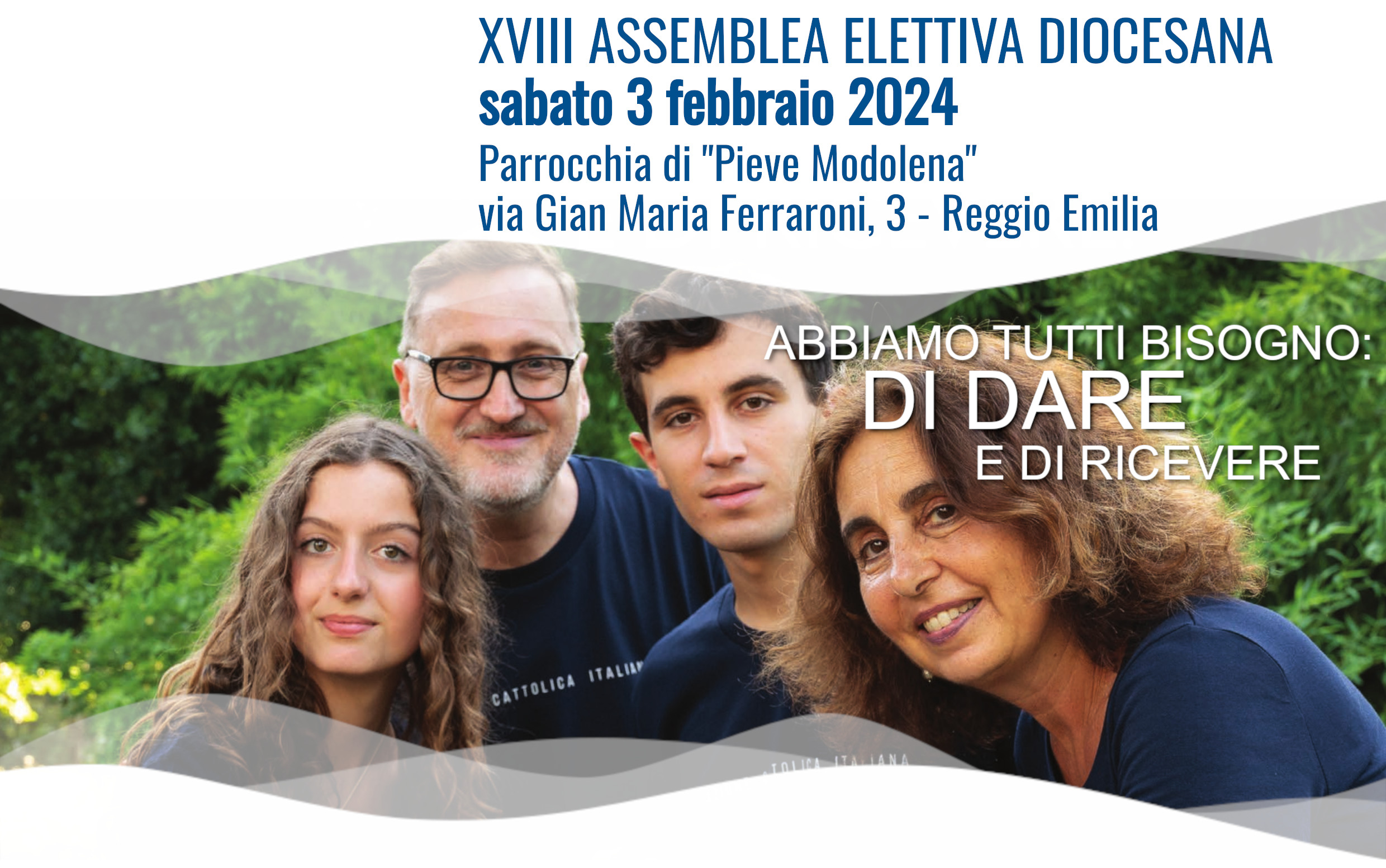 XVIII Assemblea elettiva 2024 - sabato 3 febbraio 2024